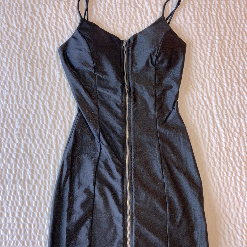 Black Spandex Mini